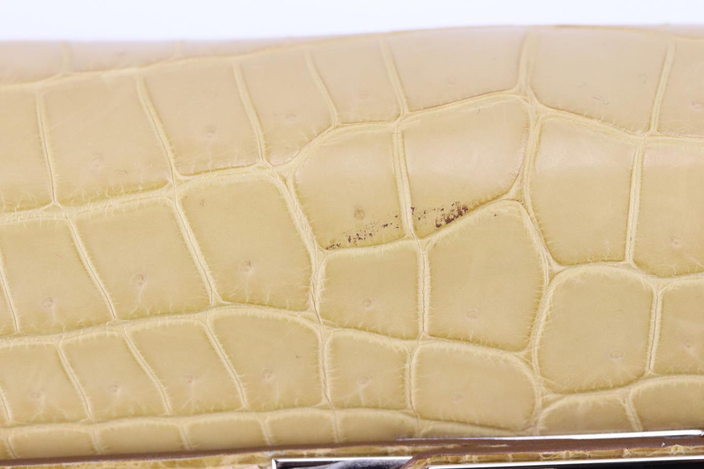 Hermès 2016 Kelly Retourne 35cm Matte Niloticus Krokodilleder Tasche im Angebot 5