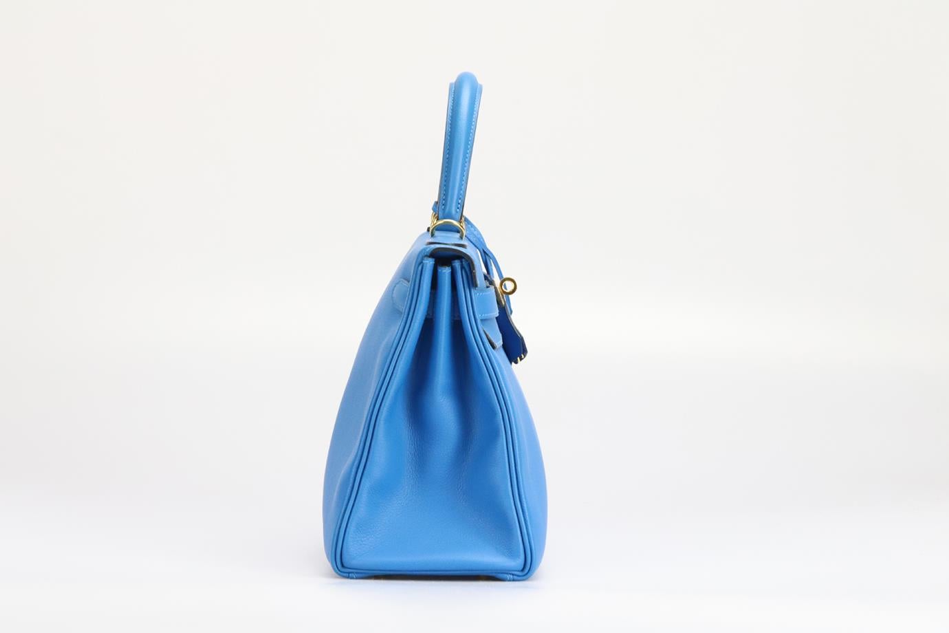 Women's Hermès 2016 Kelly Retourne Ii 28cm Evercolor Leather Bag For Sale