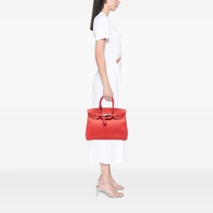 Borsa Hermès Birkin 35 Retourne 2017 in pelle Epsom, unisex, con manico superiore