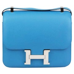 Hermès 2017 Constance 23cm Epsom Leather Shoulder Bag