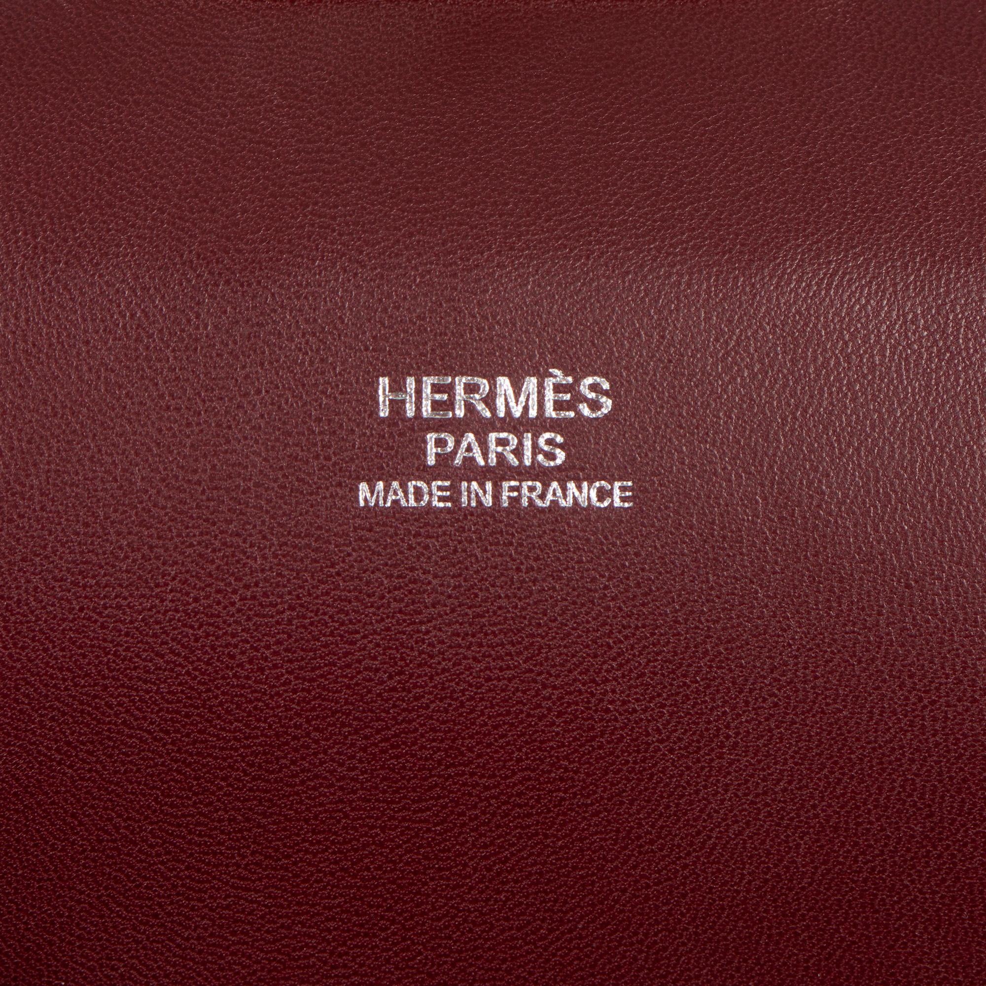 Hermes 2017 Feu Evercolour Leather Toolbox 26 2