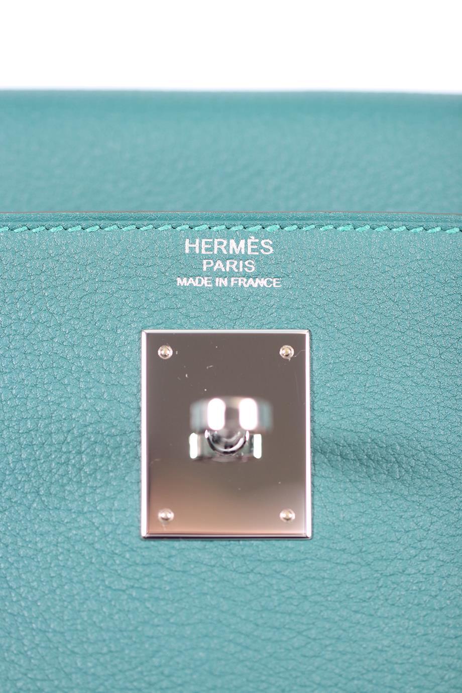 Hermès 2017 Kelly Au Pas 32cm Togo Leather Bag For Sale 4