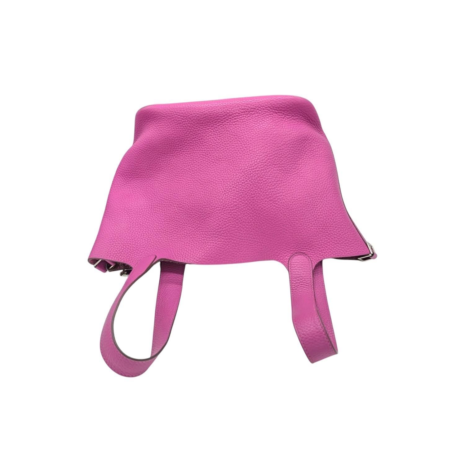 Women's or Men's Hermès 2018 Magnolia Taurillon Clemence Picotin Lock PM Bag