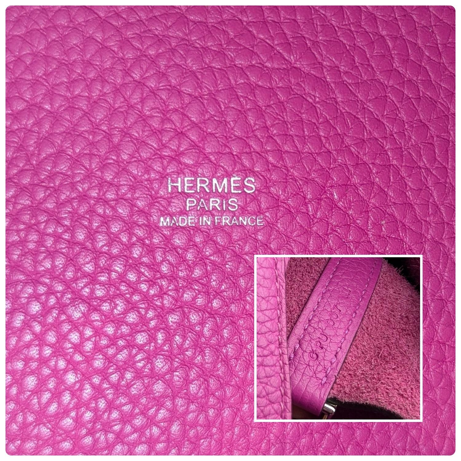 Hermès 2018 Magnolia Taurillon Clemence Picotin Lock PM Bag 2