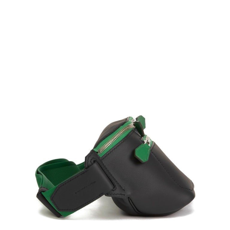 Hermès 2018 Plomb and Cactus Cristobal, Swift Leather Cityslide