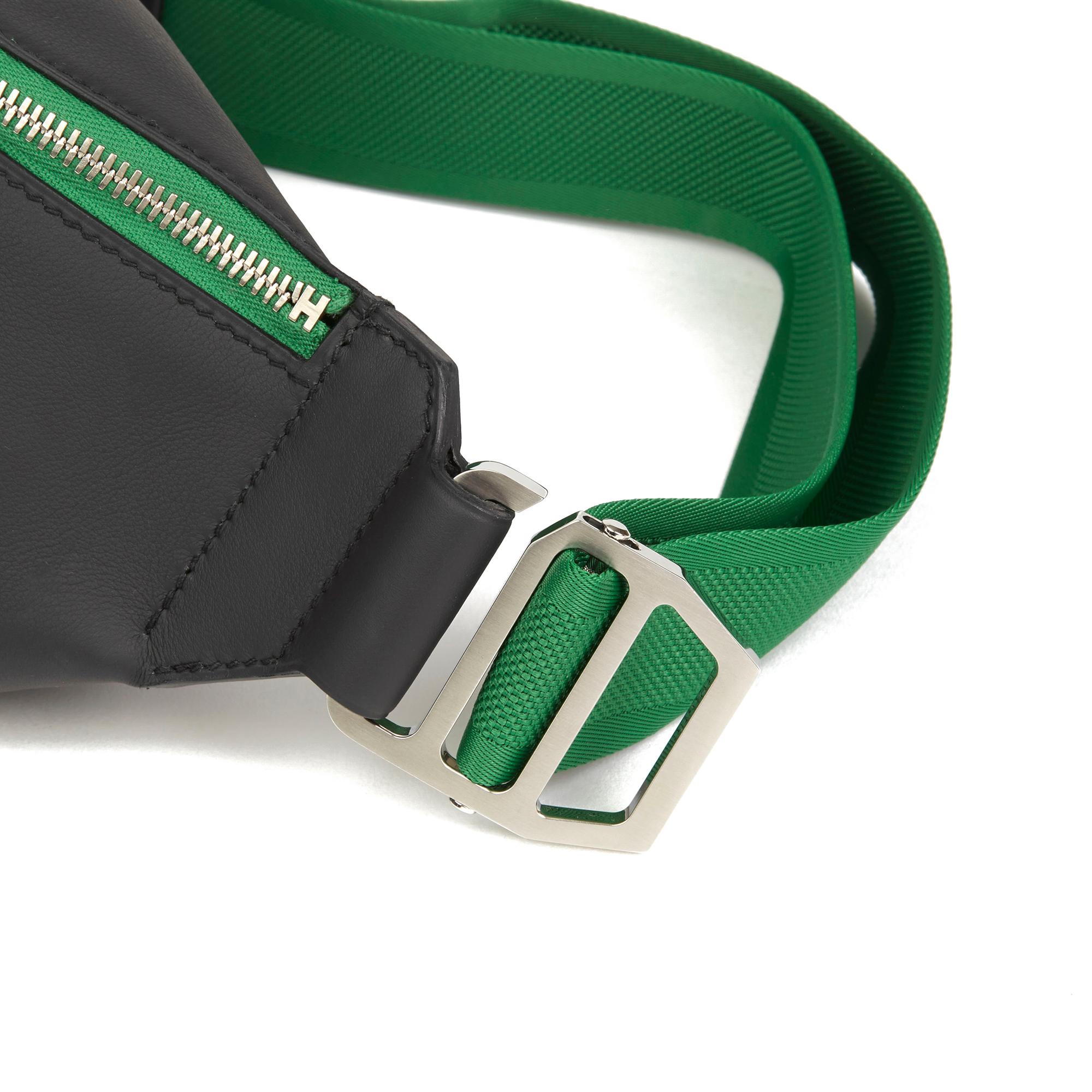 Hermès 2018 Plomb & Cactus Cristobal, cuir Swift Cityslide Cross PM 2