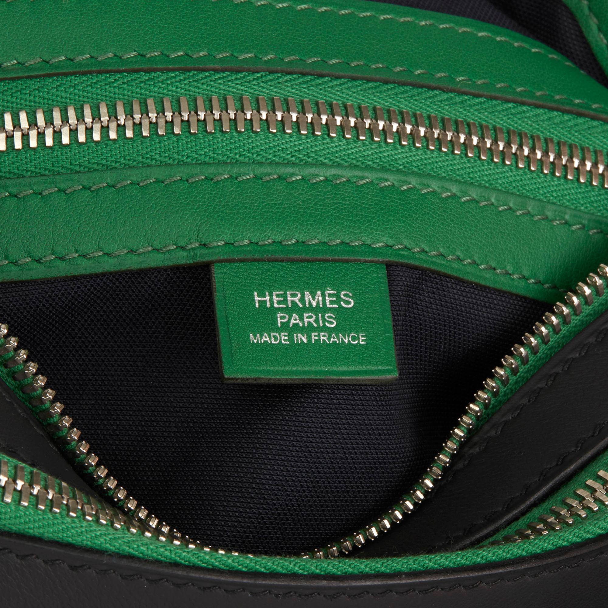 Hermès 2018 Plomb & Cactus Cristobal, cuir Swift Cityslide Cross PM 3