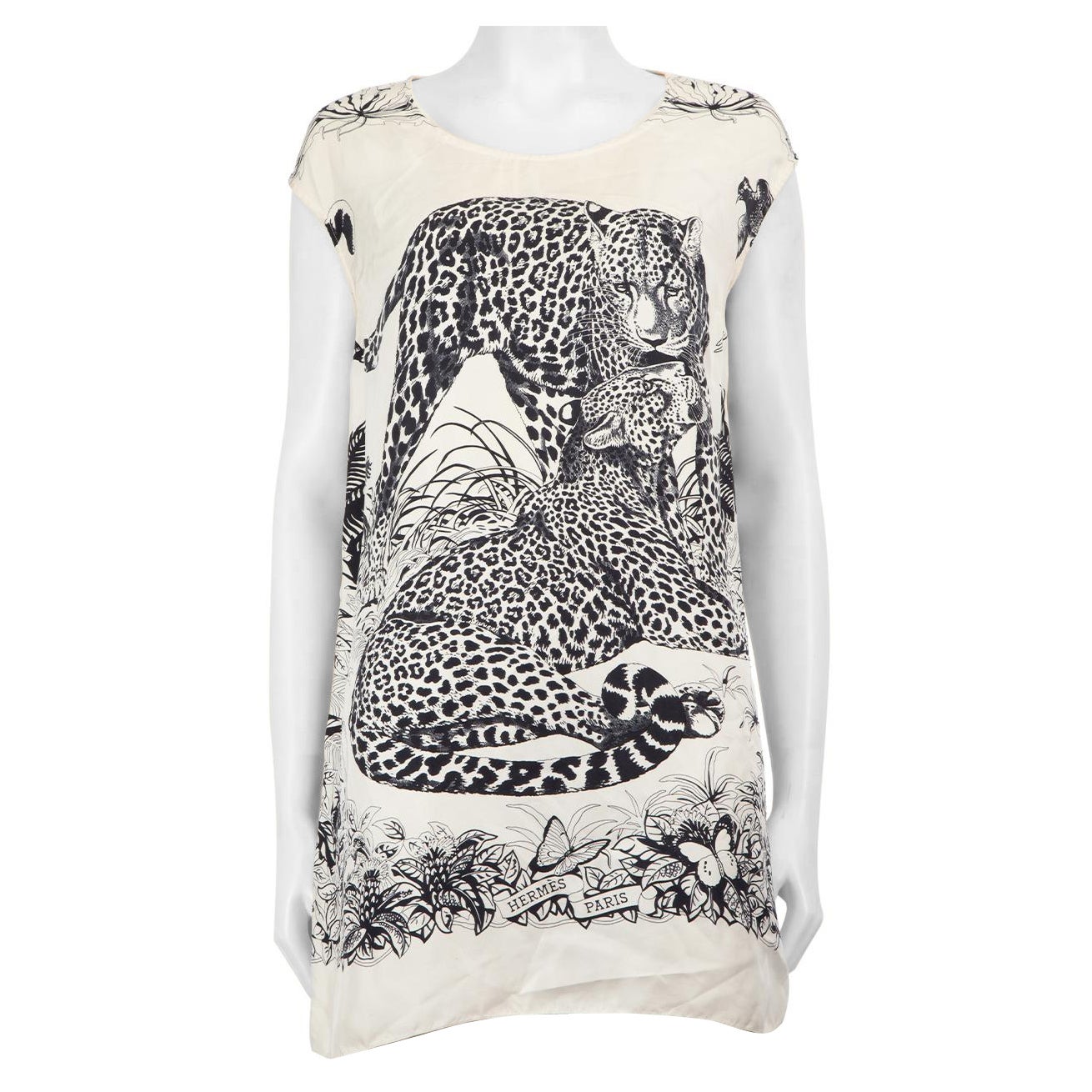 Hermès 2018 Silk Jungle Love Tunic Size S