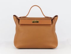 Hermès 2019 24/24 35cm Taurillon Maurice And Swift Leather Handbag