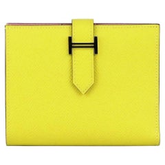 Hermès 2019 Bearn Compact Epsom Leather Wallet
