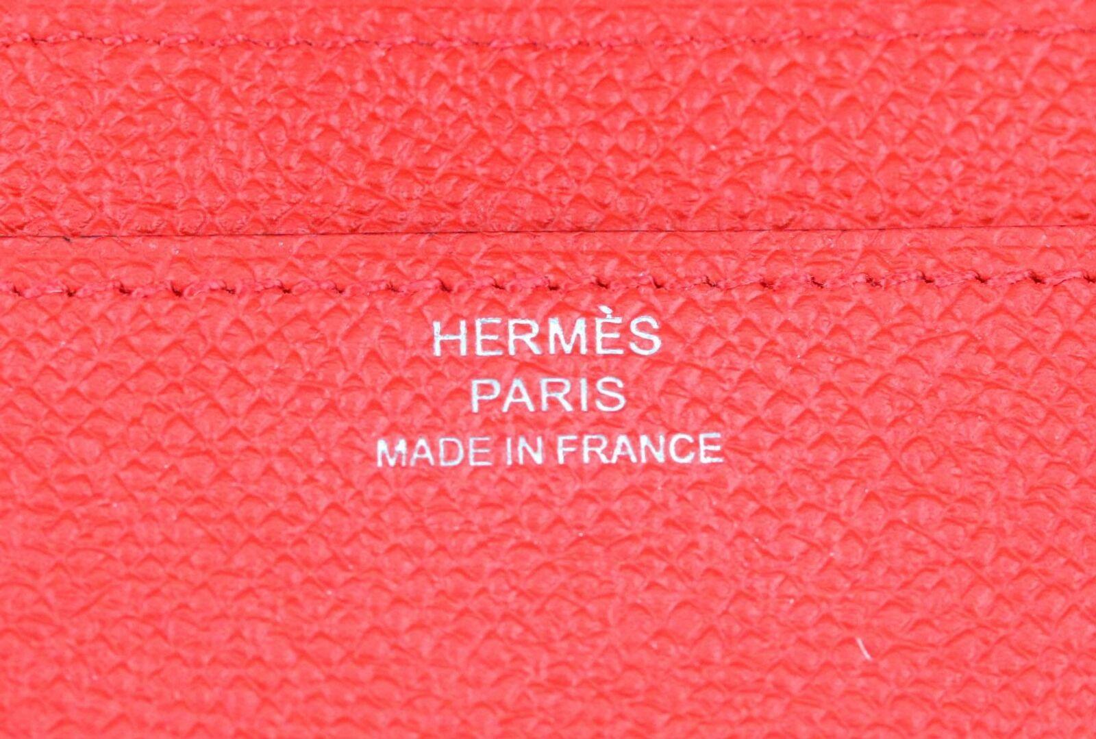 Hermès 2019 Constance Epsom Leather Long Wallet 2