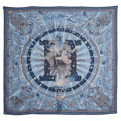 Hermès 2020 Carre 90 Cest la fete Daisuke Normura Double Face Silk Scarf Hermes