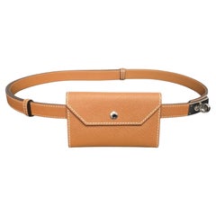 Hermès 2022 Gold Epsom Kelly Mini Pouch 18 Tasche Gürteltasche