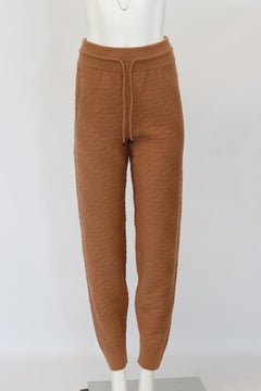 Hermès 2022 H Geprägte Wolle Track Pants Fr 40 Uk 12