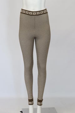 Hermès 2022 Intarsia Wollmischung Skinny Hose Fr 38 Uk 10