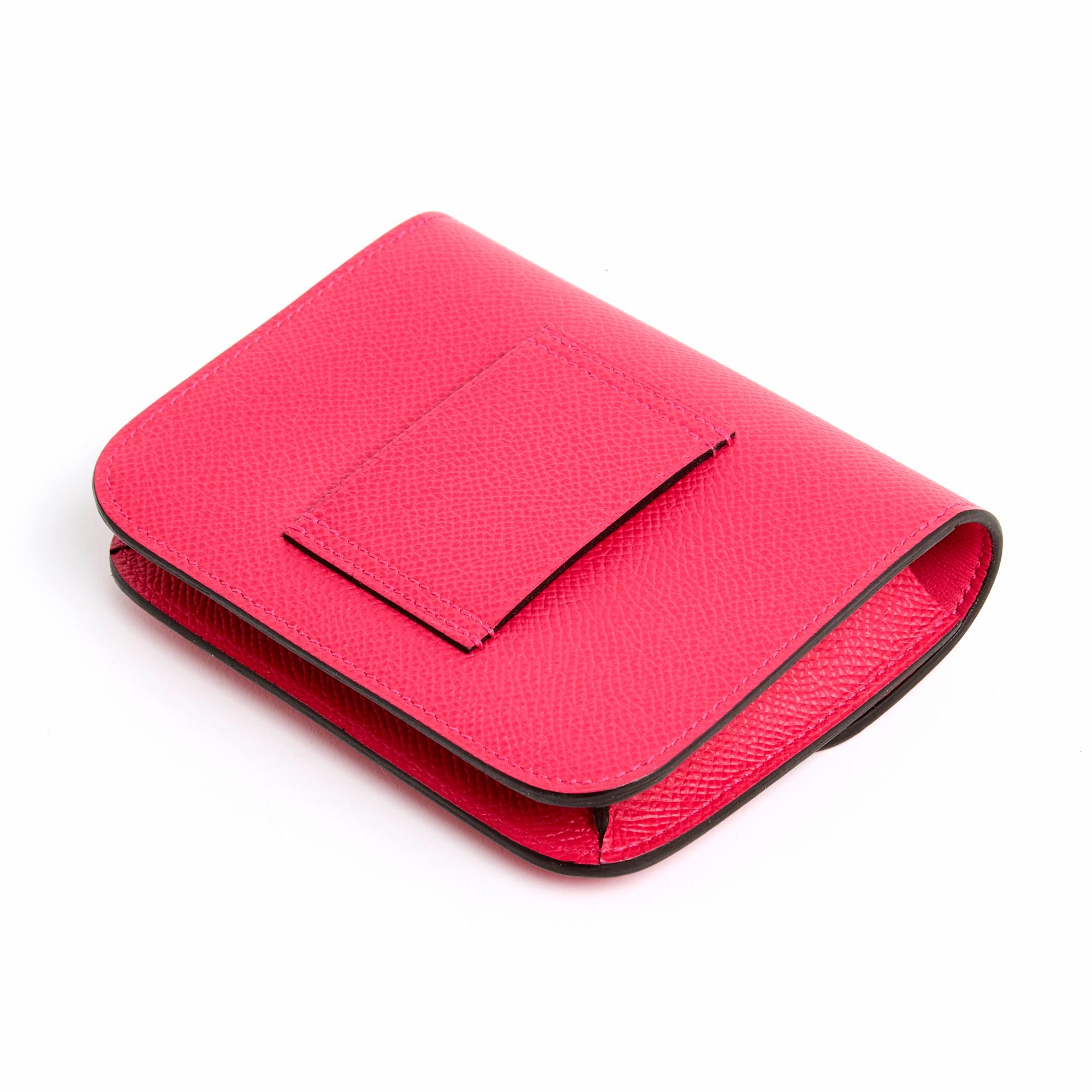 Hermès 2024 Constance Slim Pochette Ceinture Rosa Borsa in pelle con cintura Hermès in vendita 2