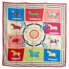 Hermès 2025 Carré 140 Couvertures et Tenues Cashmere Scarf Shawl Carre Hermes