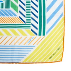 Hermès 2025 Foulard Carré 65 H Perpetuel Homme Silk Cotton Scarf carre 65 Hermes