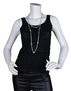 Hermes 2025 Sterling Silver Farandole 160 Long Chain Necklace w/ Box and Receipt