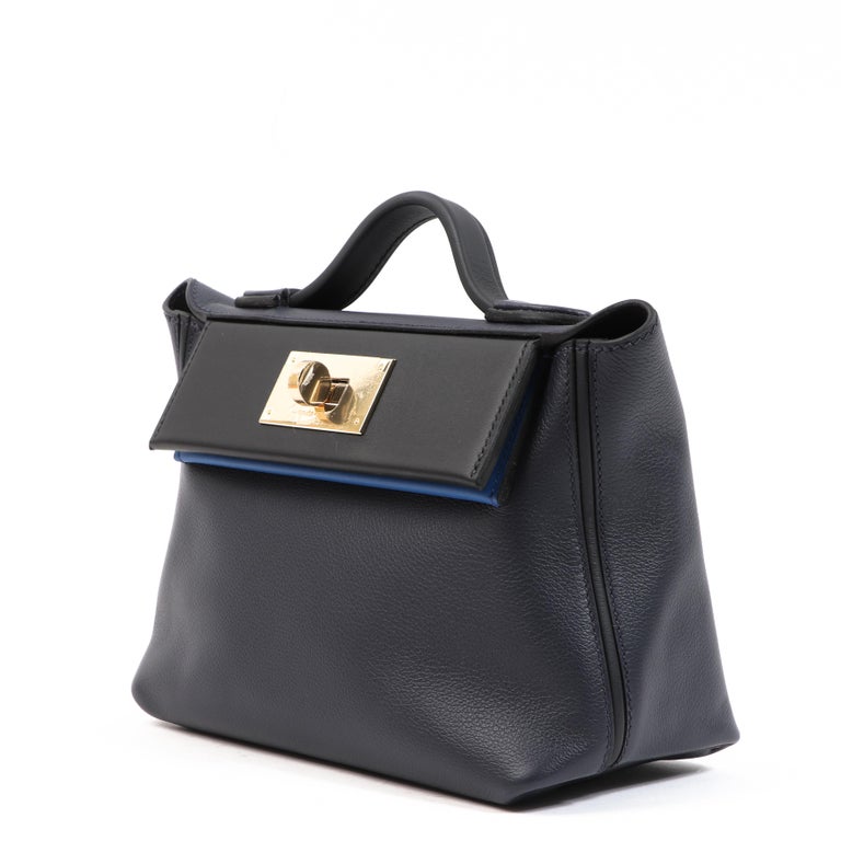 HERMES 24/24 SAC 21 BLEU NUIT EVERCOLOR