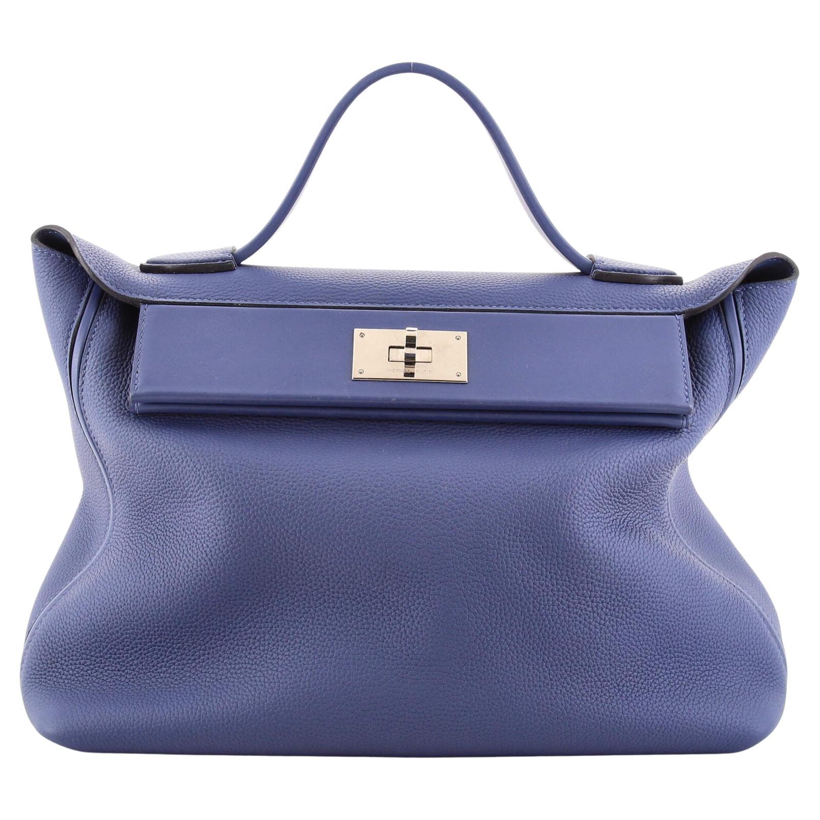 Hermes 24/24 Bag Clemence with Swift 35