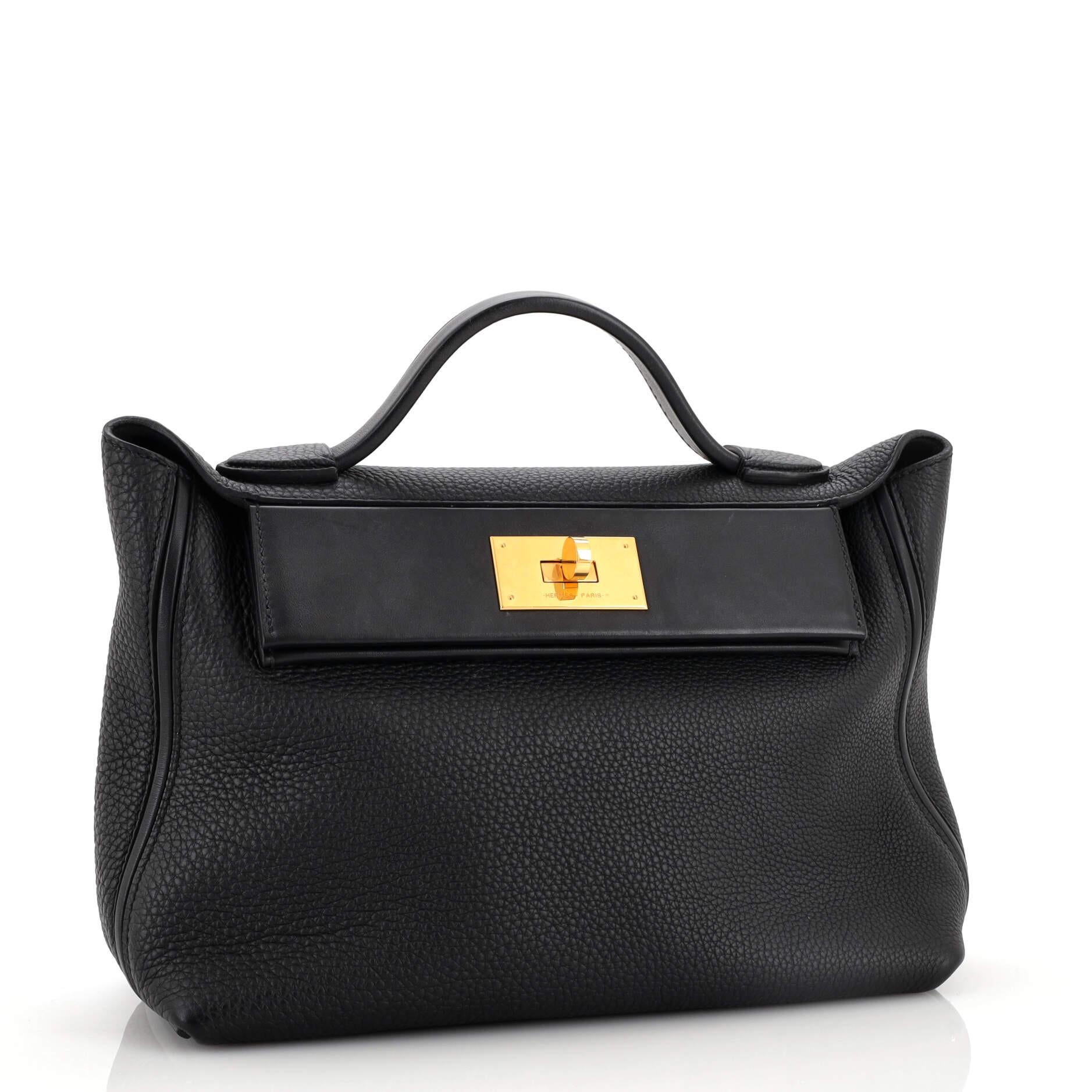 Hermes 24/24 Bag Togo with Swift 29 In Good Condition In NY, NY