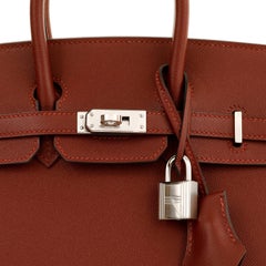 Hermès 25 cm Bordeaux Epsom Sellier Birkin 2021