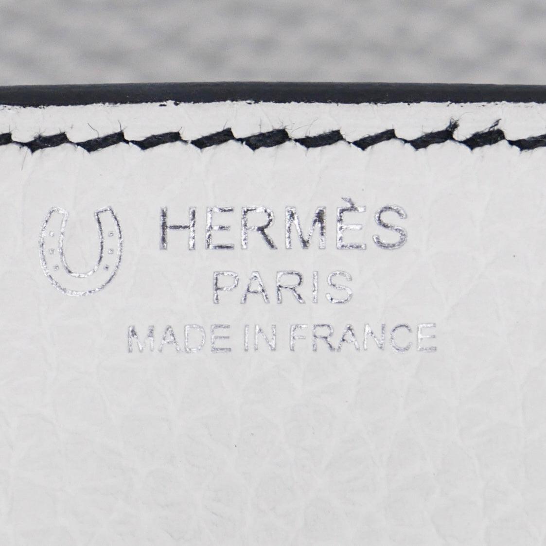Hermès 25cm Birkin HSS Panda Black/White Clemence Leather Palladium Hardware For Sale 2