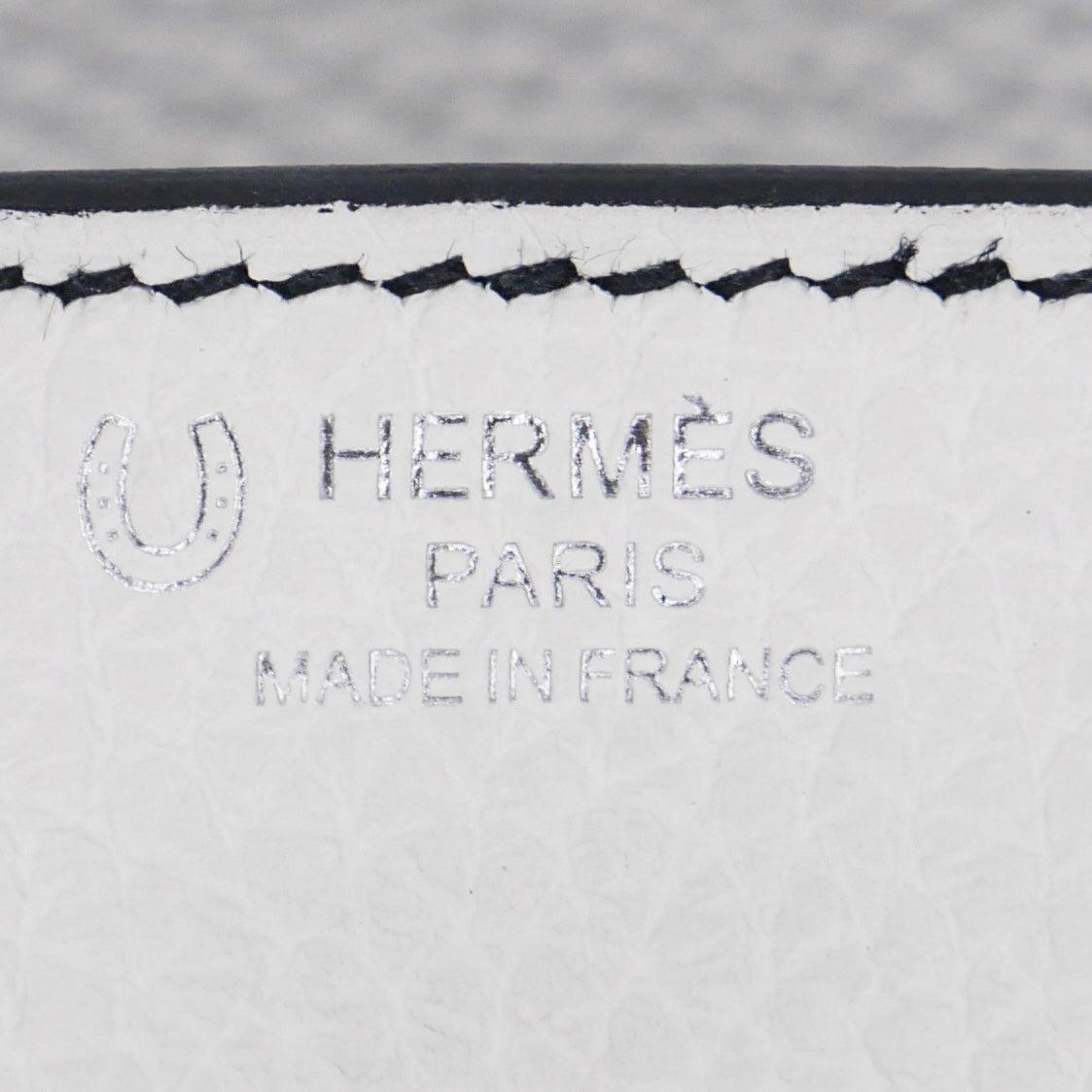 Hermès 25cm Birkin HSS Panda Black/White Clemence Leather Palladium Hardware For Sale 1