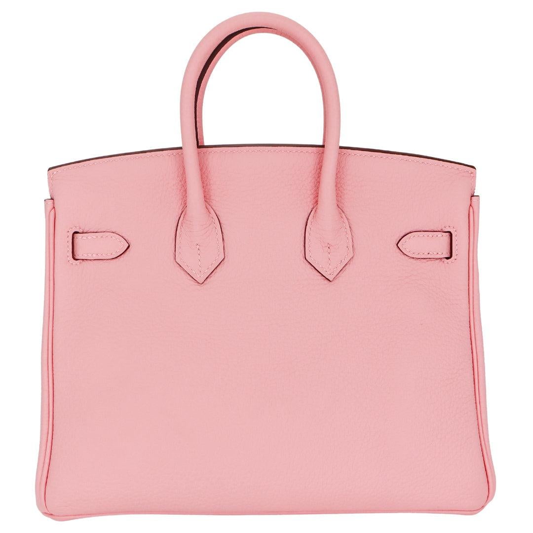 Hermès 25cm Birkin HSS Rose Sakura Clemence Leather Rose Gold Hardware In New Condition For Sale In Santa Rosa Beach, FL