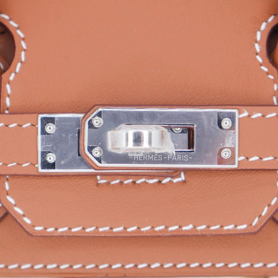 De las mujeres Hermès 25cm Birkin Picnic Oro Swift Piel/Osier Mimbre Herrajes Paladio