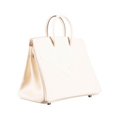 Hermès 25cm Birkin Shadow Nata Swift 2022