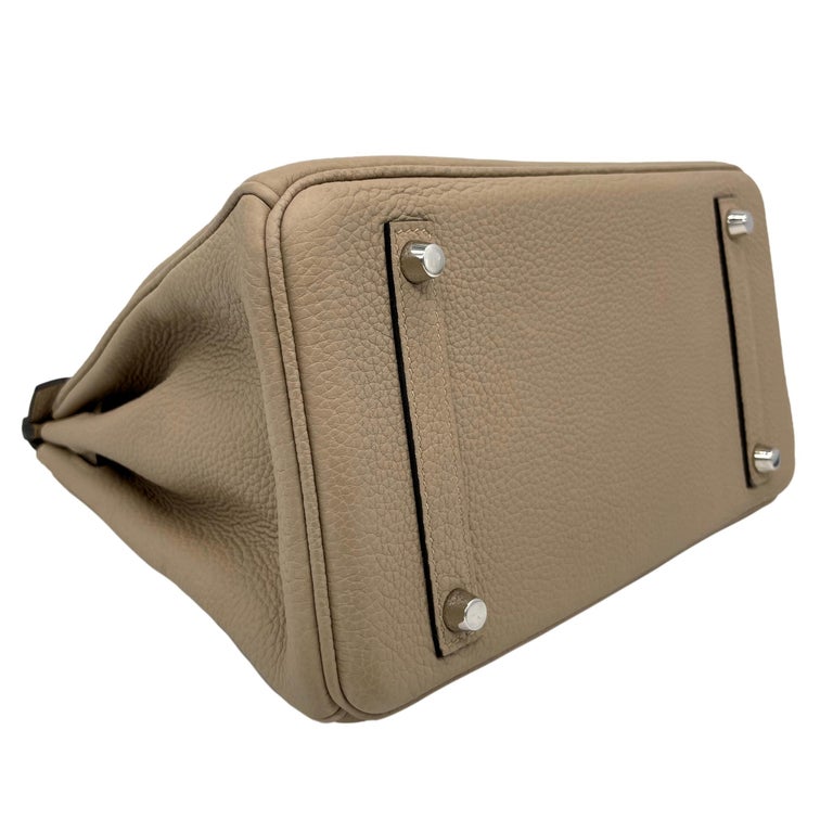 Hermes Gris Tourterelle Gray Togo Hardware Birkin 25 Handbag Bag Tote –  MAISON de LUXE