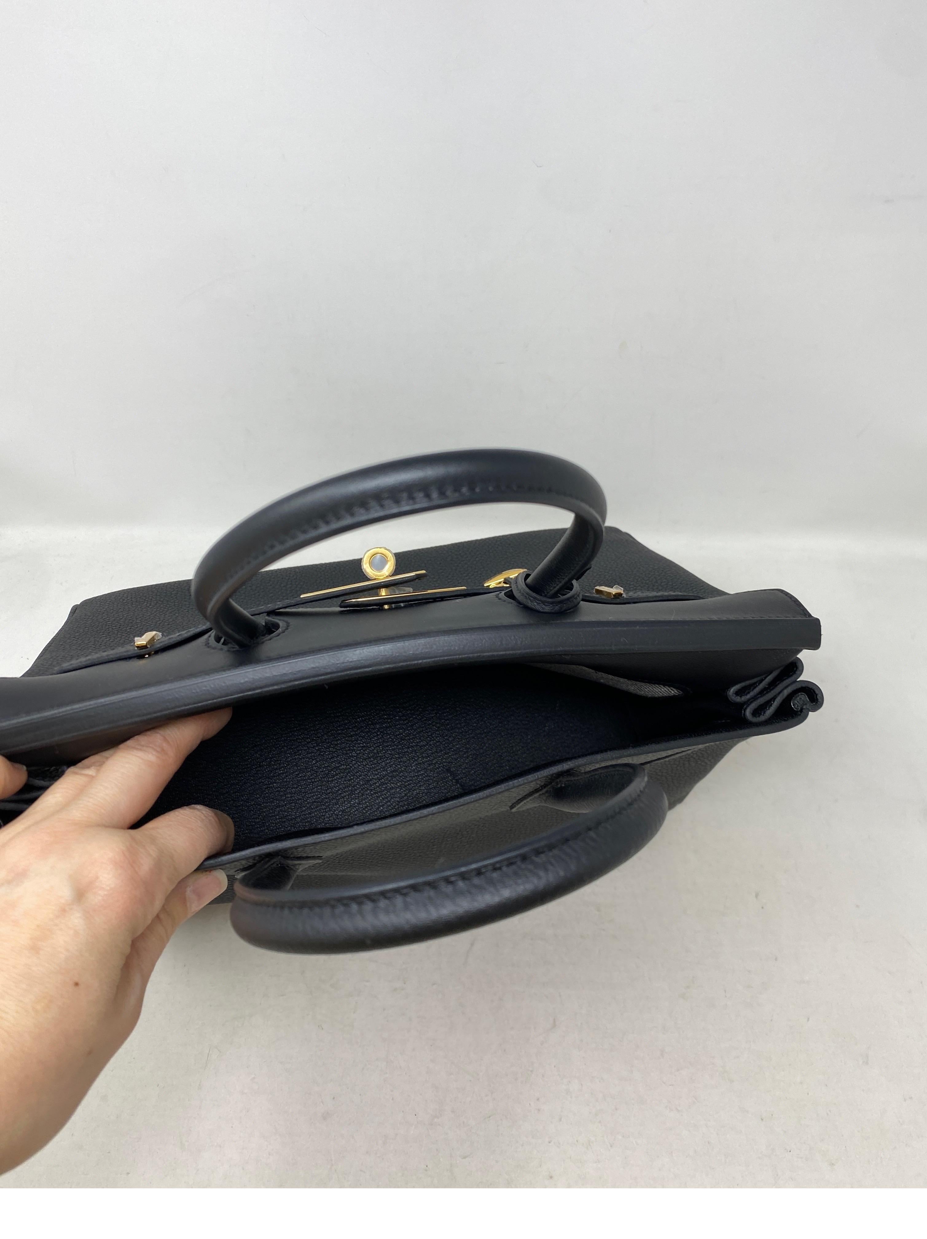 Hermes 30 Black 3 in 1 Birkin Bag 13