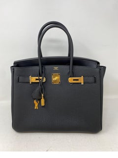 Hermes 30 Black 3 in 1 Birkin Bag
