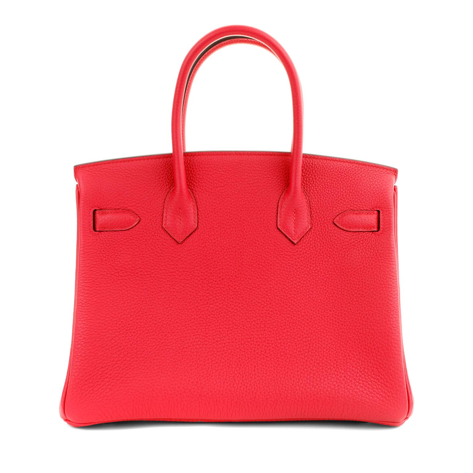 Hermes 30 cm Strawberry Pink Togo Leather Birkin with Palladium For Sale at 1stDibs birkin 30 price birkin 25 30 hermes birkin 30 price