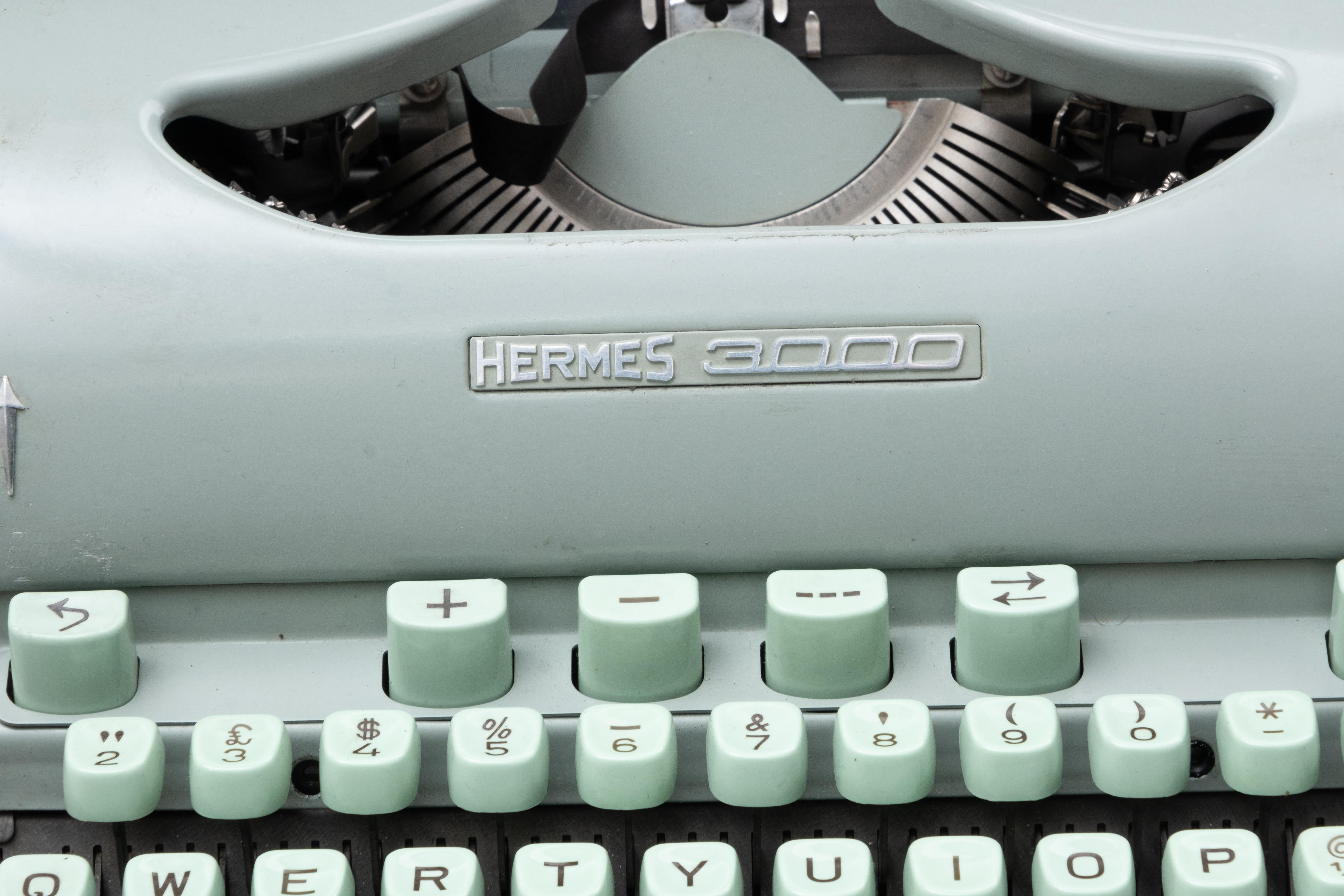 Ca 1962 Swiss-Made Manual Typewriter by Paillard Ltd., 