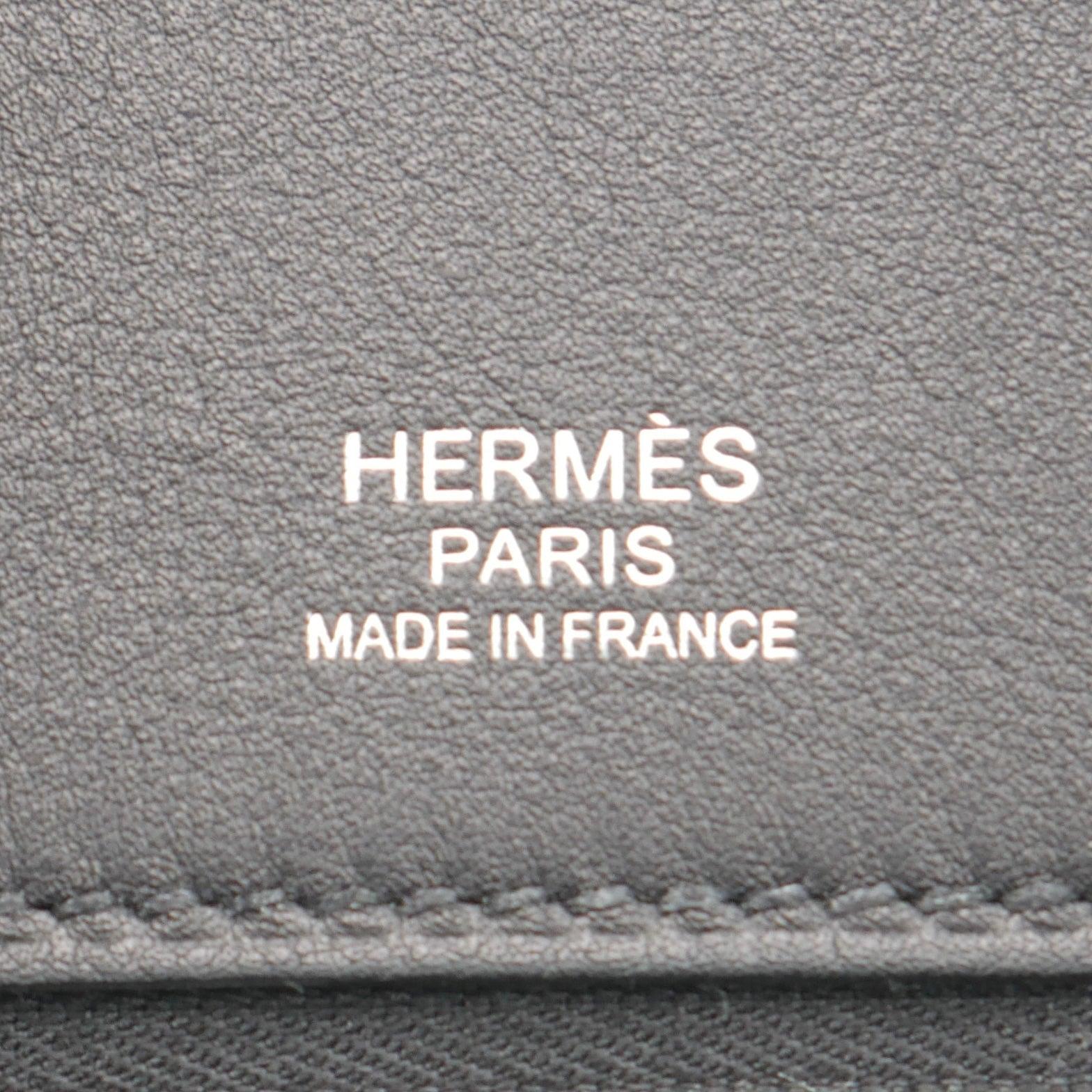 Hermès 30cm Birkin Black Côte à Côte Tuffetage Caban Swift Palladium Hardware 2