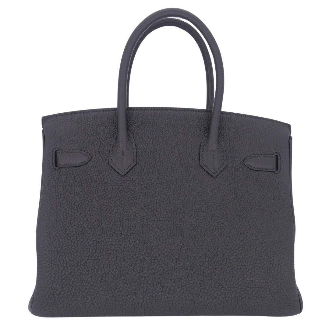Hermès 30cm Birkin Black Togo Leather Palladium Hardware In New Condition For Sale In Santa Rosa Beach, FL