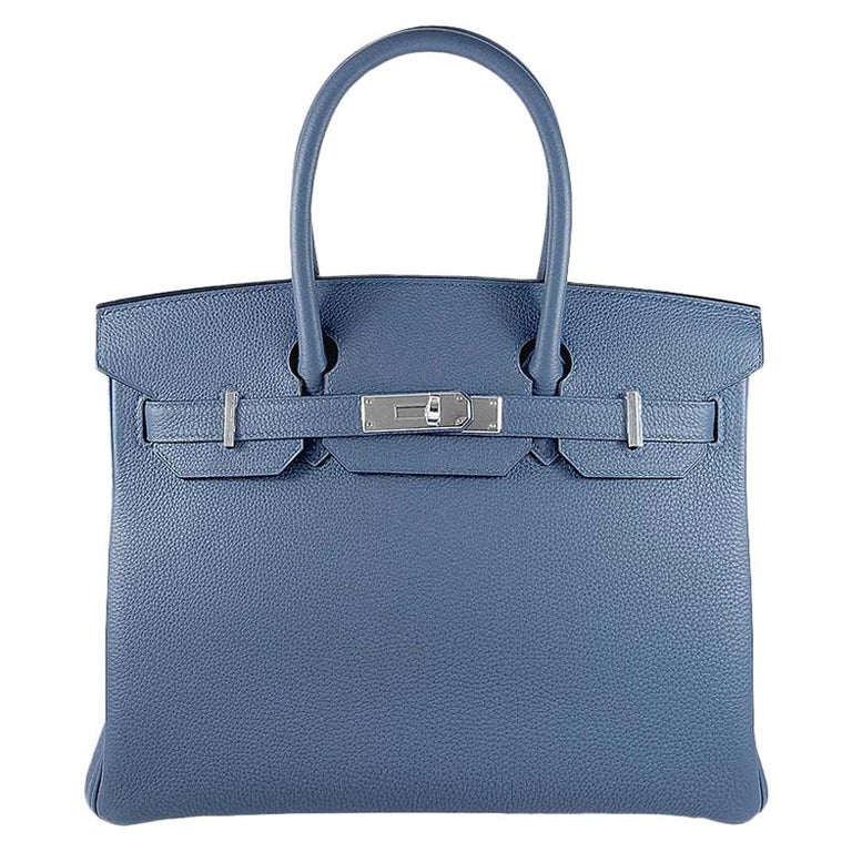 hermes birkin for sale london Hermes 30cm Blue Brighton Birkin Bag For Sale at 1stdibs