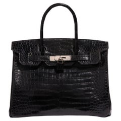 Hermès 30cm Crocodile Birkin Bag With PHW