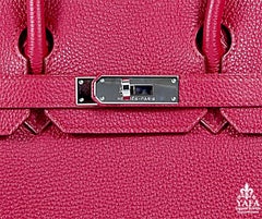 Hermes 30cm Red Birkin Bag