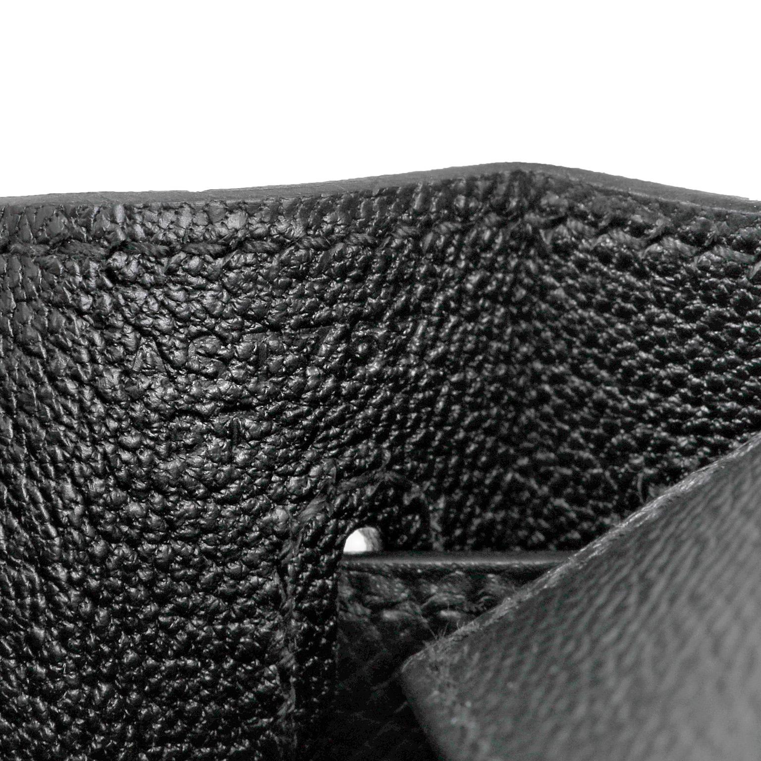 Hermès 32 cm Black Epsom Kelly Sellier with Gold Hardware 2021 3