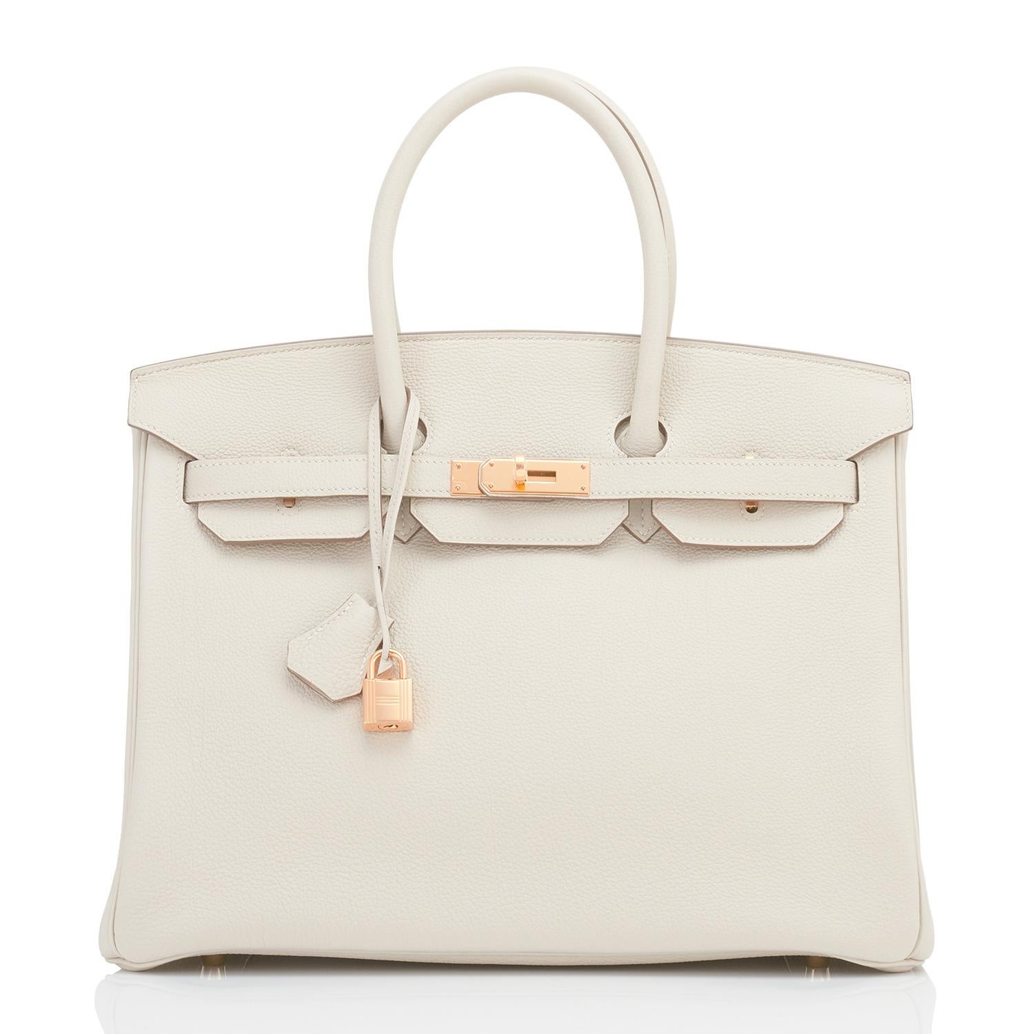 hermes birkin craie rose gold