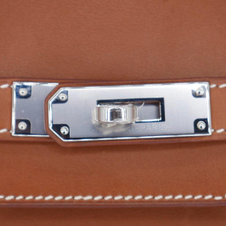 Hermès 35cm Birkin Fauve Barenia Palladium Hardware In condizioni Nuovo in vendita a Santa Rosa Beach, FL