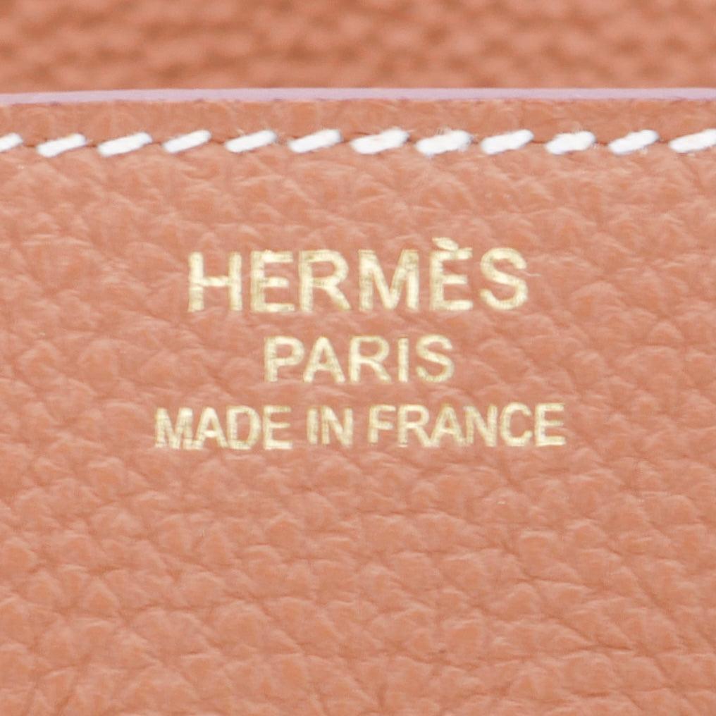 Brown Hermès 35cm Birkin Gold Togo Leather Gold Hardware For Sale