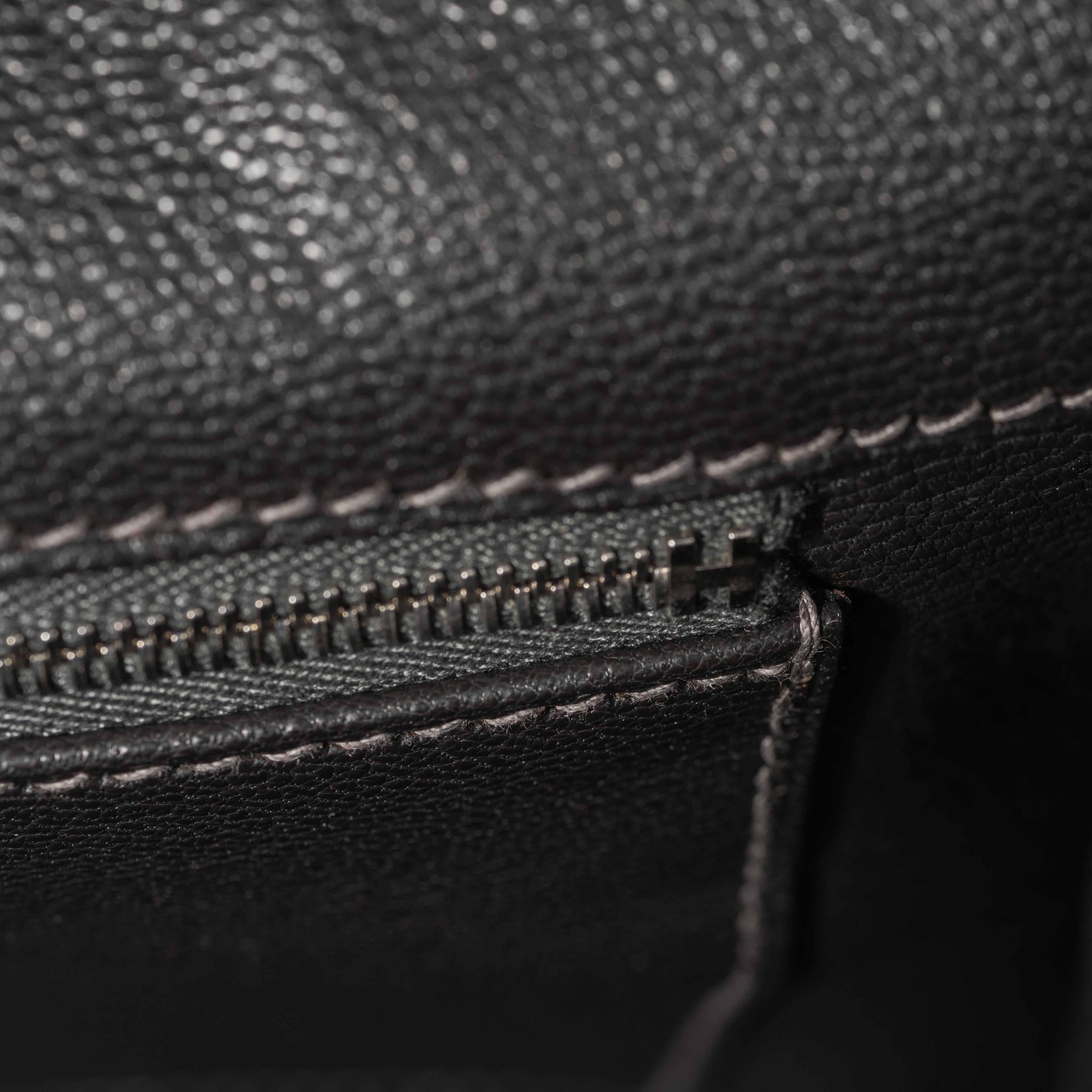 Hermès 35cm Birkin Graphite Matte Niloticus Crocodile Palladium Hardware 2012 1
