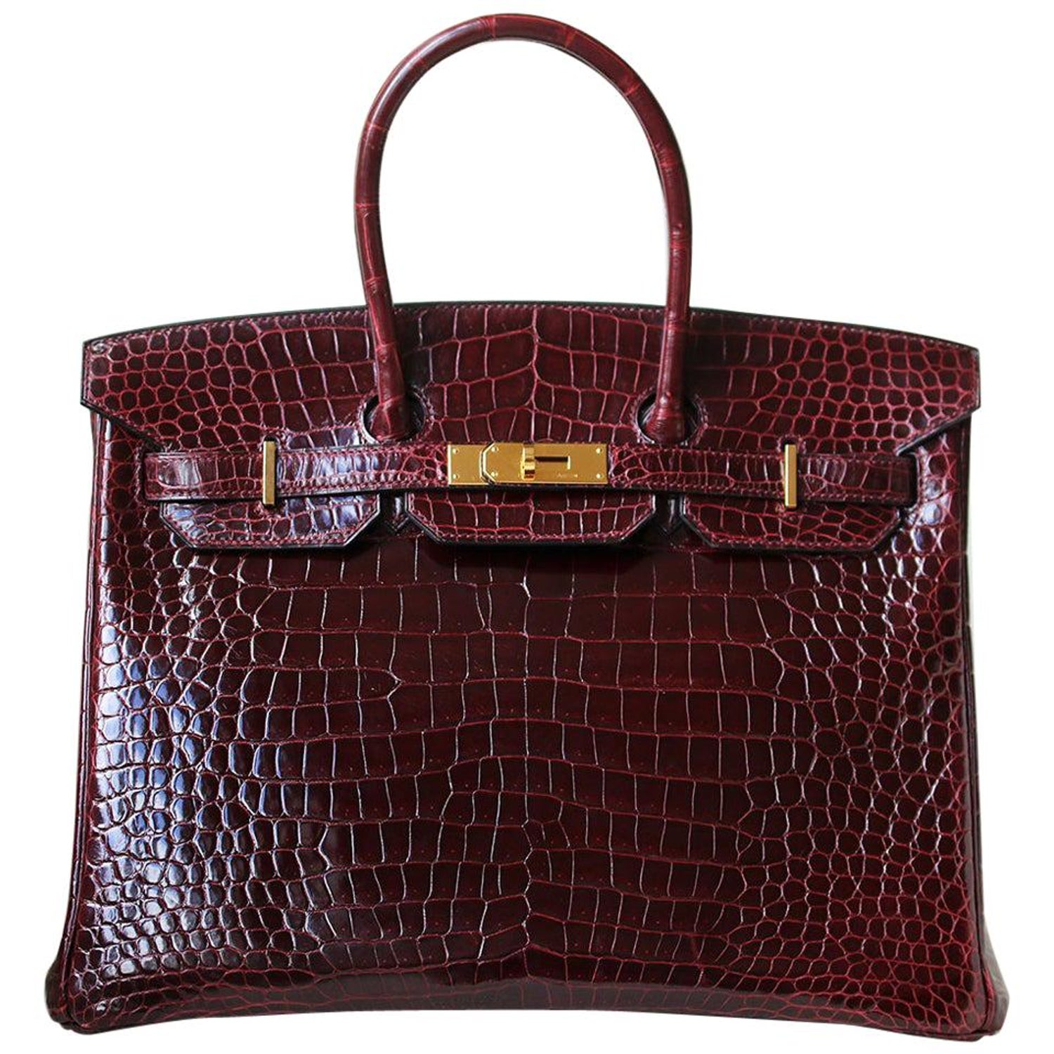 Hermes Birkin Crocodile Burgundy - For Sale on 1stDibs  hermes birkin  burgundy, hermes birkin maroon, burgundy birkin bag