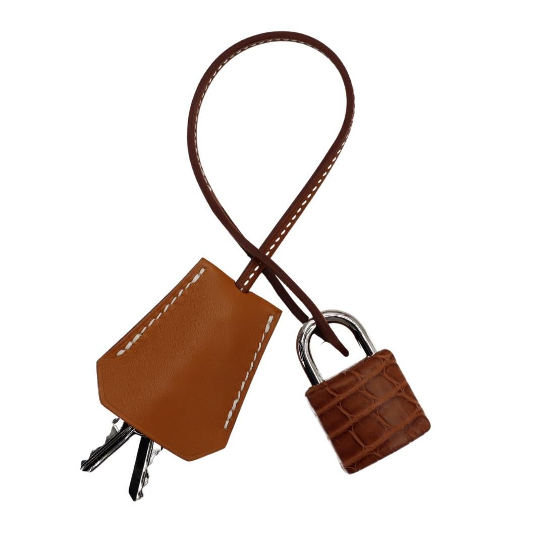 Hermès 40cm HAC Patchwork Barenia/Vache/Butler/ Natural Sable/ Electrum Hardware en vente 3