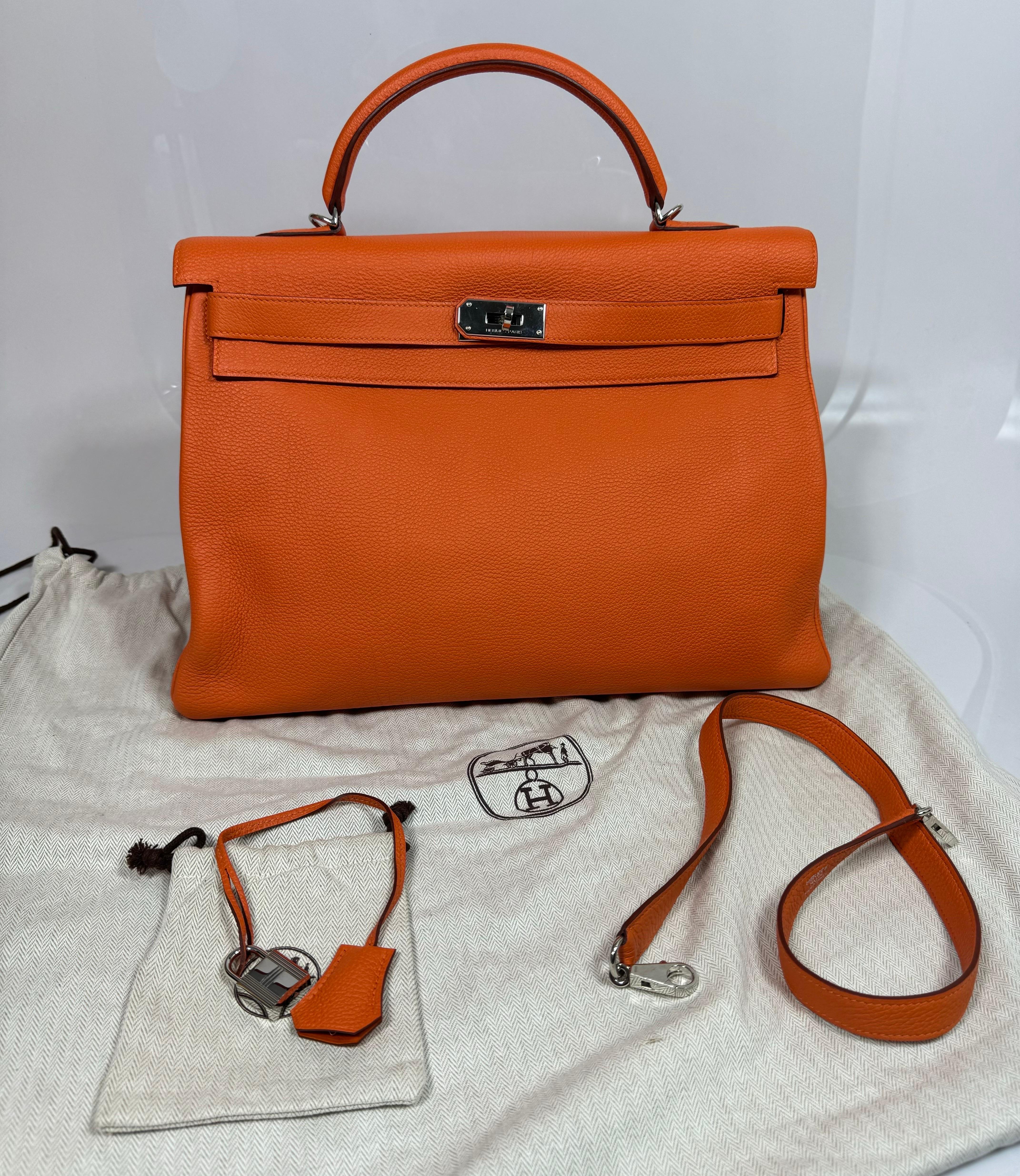 Even in the world of ultra-luxury handbags, Hermes is more adored by the fortunate few than any other. The Hermes Kelly was named after Grace Kelly was photographed carrying the Hermes bag. Unlike other handbags, a single craftsman works on one bag